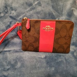 Authentic Coach Wristlet